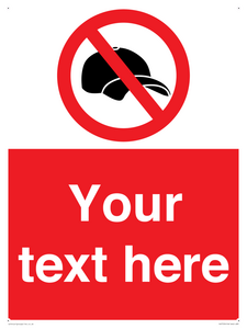 Custom prohibition no caps